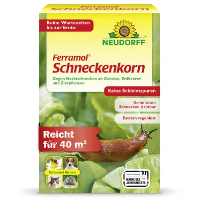 Produktbild von Neudorff Ferramol Schneckenkorn 200g für 40m² gegen Nacktschnecken im Garten