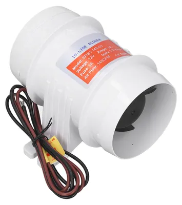 Image de Ventilateur de cale marin haute performance, 3 en 1, 145 CFM, 12V, idéal pour bateaux, camping-cars et yachts