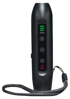 Ultraschall-Hundeabwehrgerät, 3 Modi, wiederaufladbar, mit Taschenlampe
