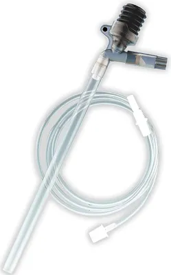 Produktbild von Dennerle Nano Mulmsauger für Aquarien - mit Durchflussbegrenzer und Schlauchhalter - Bodengrundreiniger