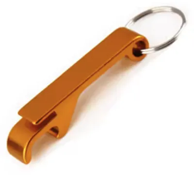 Image de CHPN - Porte-clés avec ouvre-bouteille - Ouvre-bouteille pour bière - Ouvre-bouteille - Orange - Porte-clés ouvre-bouteille - Cadeau - Porte-clés - Ouvre-bouteille