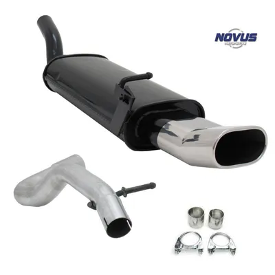 Produktbild von Novus Sportauspuff Auspuff 135x75 oval DTM Audi A3 Seat Leon VW Golf 4 Beetle