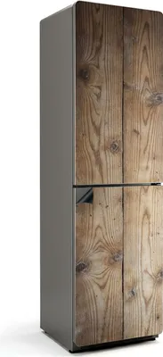 Zdjęcie produktu dla Pionowe drewniane tablice - Magnetyczna osłona lodówki - Folia dekoracyjna magnetyczna do kuchni - Magnes na lodówkę deco - Samoprzylepna tablica magnetyczna - Folia magnetyczna na drzwi lodówki - 60x205 cm