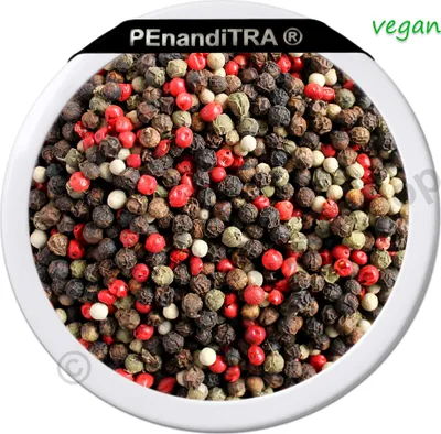 Produktbild von Bunter Pfeffer ganz Pfefferkörner auch für Mühle - 500g - PEnandiTRA®