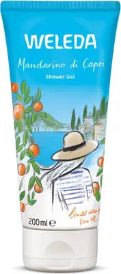 Obrázok produktu pre Weleda 7611916164514, Sprchovací gél, 200 ml, Dospelí, Ženy, Telo, Levanduľa, Mandarínka, rozmarín
