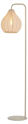 Image de Light & Living - lampadaire - Elati - beige - métal textile - lampe d'ambiance - E27 - 1884027