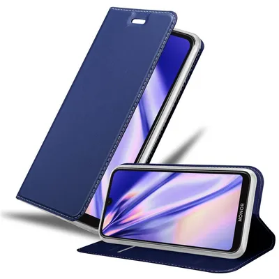 Produktbild von Cadorabo Handyhülle für Huawei Y5 2019 / Enjoy Play 8 / Honor 8S Schutz Hülle in Blau Cover Etui Book Case Booklet