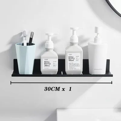Produktbild von Famanu Wandregal Badezimmer - 30 cm, 1 Stück
