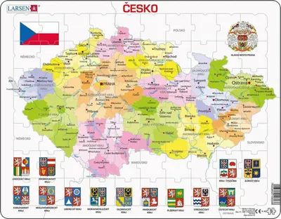 Zdjęcie produktu dla Puzzle 70 Czechy puzzle planszowe