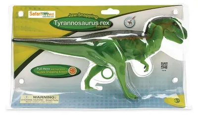 Obrázok produktu pre Safari Ltd – figúrka T-rexa s zatvárajúcimi sa čeľusťami, zelená, od 3 rokov, pre deti, zelená, od 3 rokov