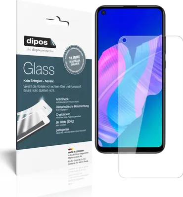 Obrázok produktu pre 2x ochranná fólia pre Huawei Y7p - anti-shock 9H fólia dipos Glass plastové sklo