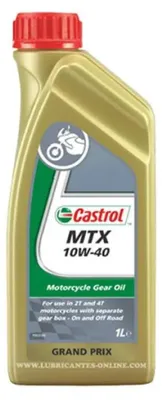 Produktbild von Castrol Mtx 10w-40 Motoröl 1l Durchsichtig Durchsichtig One Size