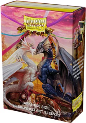 Produktbild von 60 Dragon Shield Japanese Sleeves - Brushed Art - Valentine Dragon 2023