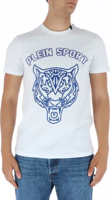 Image de PLEIN SPORT T-shirt Homme Coton Blanc GR82570 - Taille : S