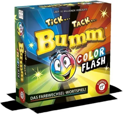 Obrázek produktu pro Piatnik - Tick Tack Bumm - Colour Flash desková hra Rodinná hra Párty hra