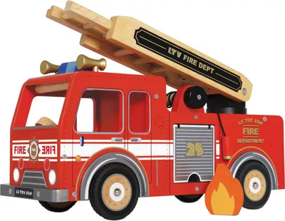 Obrázok produktu pre Le Toy Van TV427, Hasičské auto, 3 rok / roky, Drevo, Červená