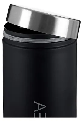 Produktbild von Teebehälter Schwarz/Silber, H13 x B10 x T10cm