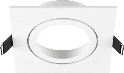 Produktbild von SLV 1007448 NEW TRIA 95, Deckeneinbauring, L: 11 B: 11 H: 2.6 cm, weiß