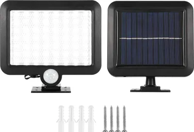 Produktbild von Solarbetriebene, wasserdichte LED-Leuchte mit Bewegungsmelder für Flure und Tore