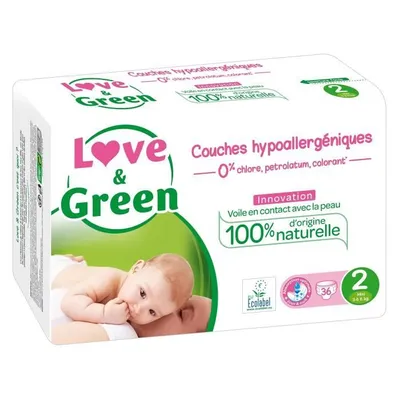 Zdjęcie produktu dla Love & Nappies Green T2 x36