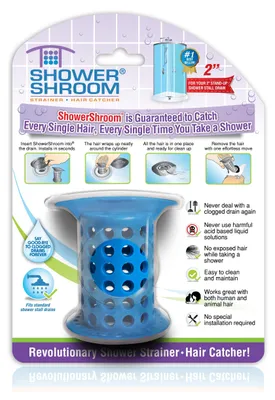 Obrázok produktu pre Tubshroom, showershroom – revolučná stojaca sprcha s priemerom 5,1 cm a odtokom