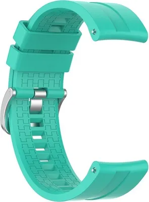 Produktbild von BStrap Silicone Cube Armband für Xiaomi Amazfit GTR 2 / GTR 47mm, teal