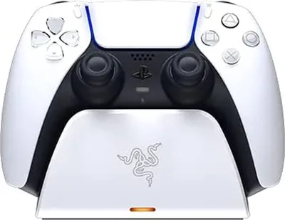Produktbild von Razer Schnellladestation für PS5 DualSense Wireless-Controller Weiß
