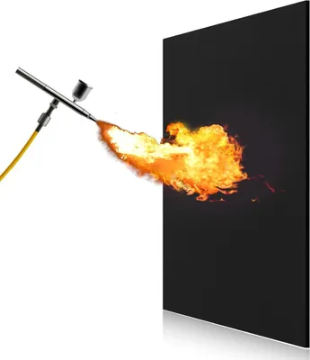 Imagen del producto de Alfombra ignífuga – Fieltro resistente al calor – Protege tu taller – Resistente a temperaturas de hasta 1000°C – 23 x 30 cm – Color negro