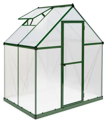 Produktbild von Palram - Canopia Aluminium Gewächshaus Mythos 64 Grün 126x185x208 cm