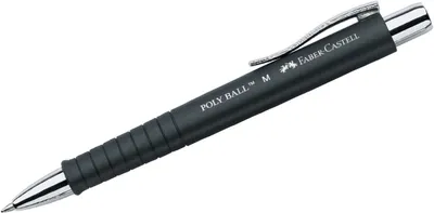 Immagine prodotto di Faber-Castell 241199 - Penna a sfera Poly Ball M, 0,5 mm, nera