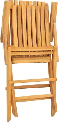 Produktbild von vidaXL Gartenstühle 6 Stk. Klappbar 61x67x90 cm Massivholz Teak