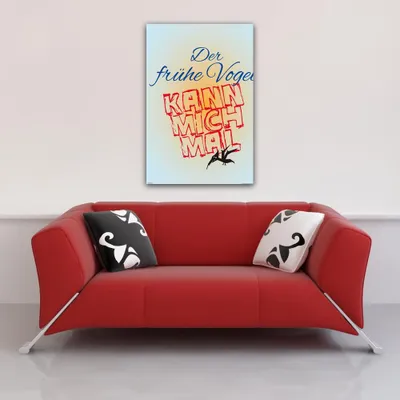 Immagine prodotto di Motivazionale - Poster - L'uccello mattiniero + 1 poster in formato 61x91,5cm