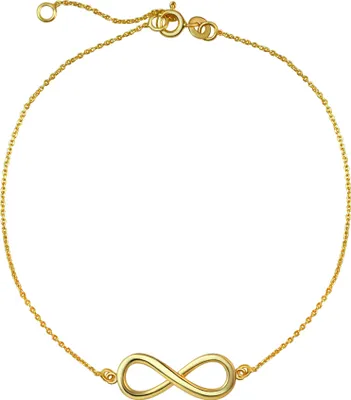 Produktbild von V Fusskette 925/- Sterling Silber 23+3cm gelb 299200032V