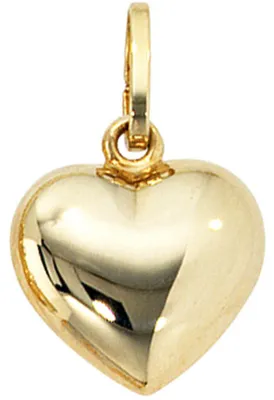 Anhänger-Herz-aus-333-Gelbgold-glänzend