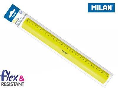 Immagine prodotto di Righello Di 30 Cm Su Un Blister Giallo