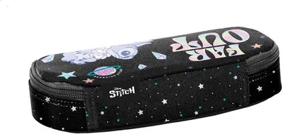 Image de PASO Trousse à crayons fille Stitch noir un compartiment