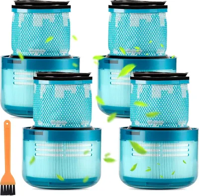 Produktbild von (4 Stück) Ersatzfilter für Dyson V15 Detect Complete, V15 Animal, Vakuumfilter für Dyson V11 SV14, Ersetzen Art.-Nr. 970013-02, 3-Filter-Kit, waschbar und wiederverwendbar