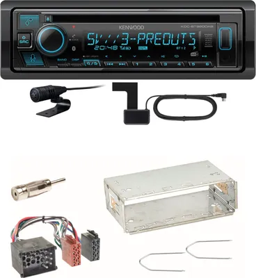 Produktbild von Kenwood KDC-BT960DAB Bluetooth Digitalradio USB CD Einbauset für BMW 3er E36 Z3