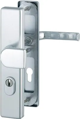 Produktbild von Hoppe Schutz-Wechselgarnitur London 78G / 2222ZA / 2440 / 113 ES1 PZ ZA Entfernung 92mm Vierkant 10mm - 3701814