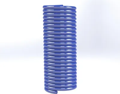 Produktbild von Riegler Spiralschlauch Polyamid, ohne Anlschuss, Schlauch-Ø 6x4, 18,0 m