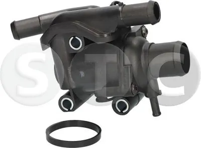 Produktbild von STC Thermostatgehäuse Kühlmittelreglergehäuse T403842 für FORD FOCUS (DAW, DBW) 0,505kg 505g