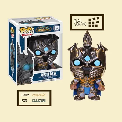 Produktbild von Funko Pop! World of Warcraft - Arthas #15 Vaulted + Protector [7.5/10]