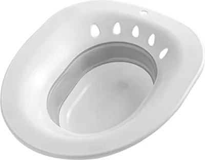 Zdjęcie produktu dla Siedzisko do kąpieli, deska sedesowa, składane siedzisko, siedzisko do kucania, bezpłatna kąpiel w siedzisku, deska sedesowa wielokrotnego użytku, wanna, miska biodrowa dla osób starszych, po porodzie, rany, hemoroidy