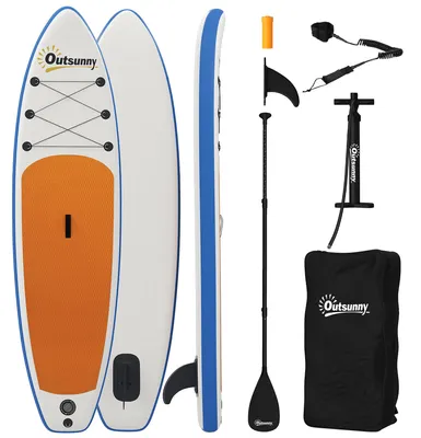 Produktbild von Outsunny Stand Up Paddling Board Set Aufblasbar 305cm SUP Board mit Paddel