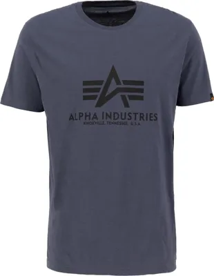 Zdjęcie produktu dla Koszulka męska Alpha Industries Basic T-Shirt z krótkim rękawem bawełniana szara (100501-412)