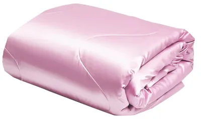 Obrázok produktu pre Omgoods – Letná prikrývka zo saténu, 135 x 200 cm, vrátane obliečok na vankúše