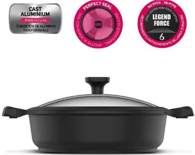 Obrázok produktu pre Nízka kastról 28 cm Taurus Great Moments KCK3028L