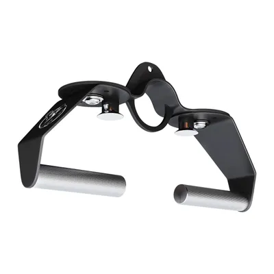 Produktbild von GORILLA SPORTS® Latzugstange und Rudergriff, 360° drehbar, Stahl, 200 kg