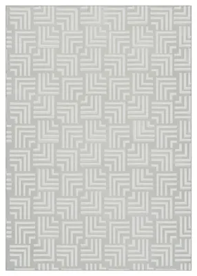 Produktbild von Teppich Calma 325 Weiß 200x290 cm – Pflegeleicht & Modern