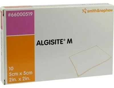 Image de Algisite M alginate de calcium pansement 5x5 cm stéri. 10 pièces